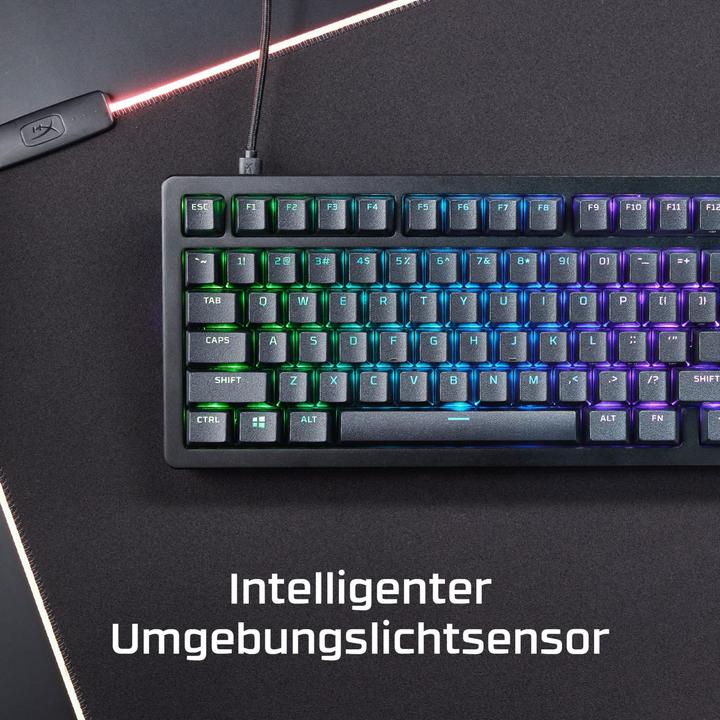 Actual product image HyperX Alloy Rise Mechanical Gaming Keyboard 75% (US) (US, Cable)