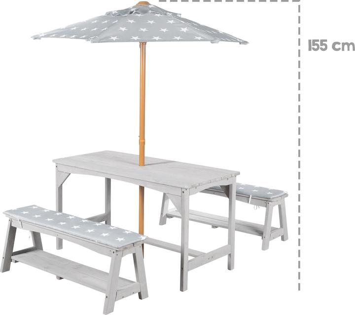 Immagine prodotto Roba Set di sedute per bambini con coprisedile e ombrello Little Stars