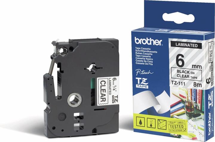Produktbild Brother Tze-111 (0.60 cm, Transparent)