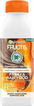 Actual product image Garnier Fructis Papaya Hair Food Conditioner regenerating conditioner for damaged hair 350ml (350 ml)