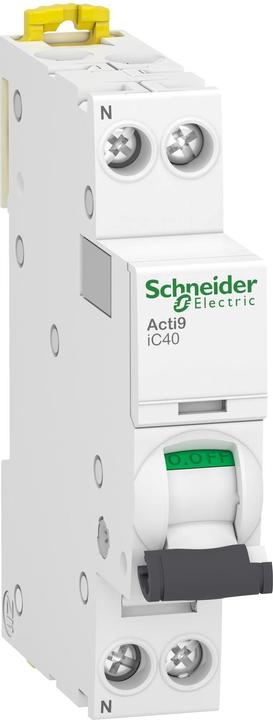 Produktbild Feller Leitungsschutzschalter Clario iC40 1P+N, 4.5 kA, 16 A