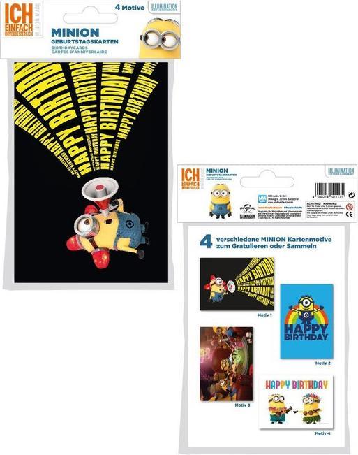 Actual product image Worldwide Dynasty I - Simply Incorrigible: Minions Happy Birthday (4 pcs.)