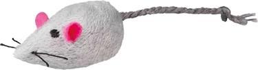 Produktbild Trixie Plüschmäuse mit Glocke 5cm 2Stück (Plüschspielzeug Katze)