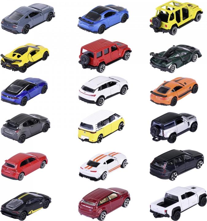 Actual product image Majorette Jeep Wrangler, red