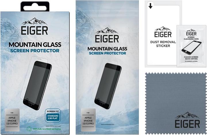 Immagine prodotto Eiger Mountain Glass (1 Pezzo/i, Apple iPhone 13, Apple iPhone 13 Pro)
