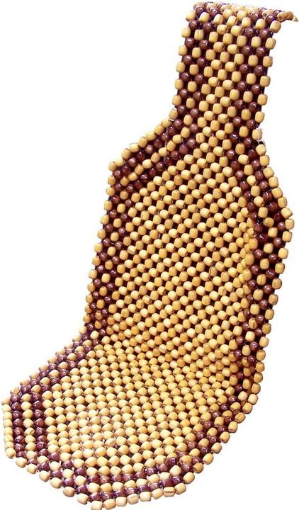 IWH Automotive wooden ball seat cover, beige