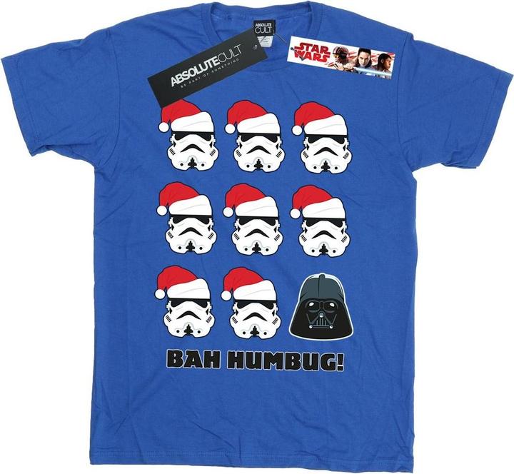 Actual product image Star Wars Mens Christmas Humbug T-Shirt (M)