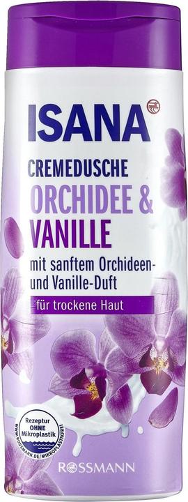 Actual product image Isana Shower Gel Orchid & Vanilla 300 ml (300 ml)