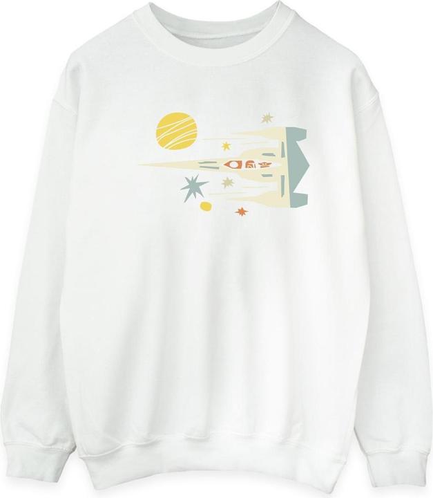 Star Wars The Mandalorian Cutout Ship Sweatshirt (L)