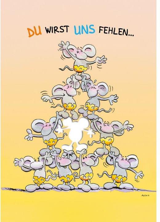 Produktbild ABC Du wirst uns fehlen (1 Stk.)