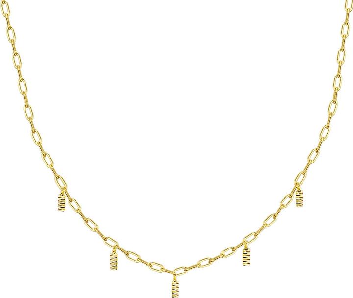 Produktbild Glanzstücke München Damen Sterling Silber gelbgold 40,0 cm Basiskette + 5,0 cm Verlängerung - 28419 (Sterling Silber, 40 - 45 cm)