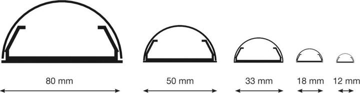 Immagine prodotto Multibrackets Condotti per cavi in alluminio (Tubazione, 110 cm)