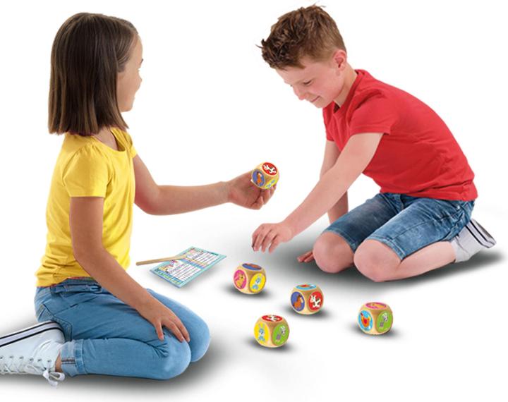 Actual product image Ses Mega Yatzy Junior (Dutch, English, French, German)