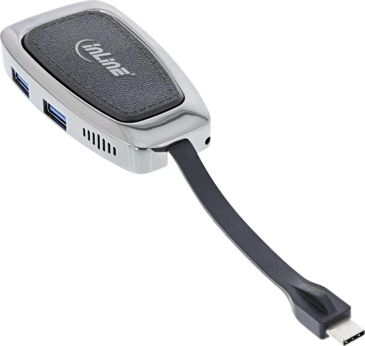 Actual product image InLine Multifunction Hub USB 3.2 Gen.2 (USB-C, 4 Ports)