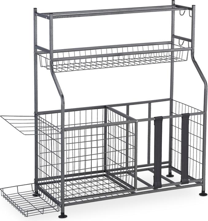 Actual product image Relaxdays Sports equipment storage