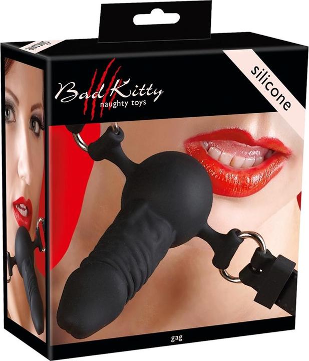Actual product image Bad Kitty Silicone gag penis