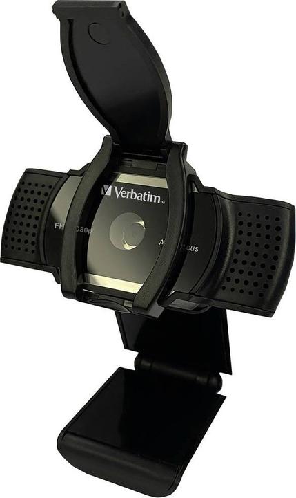 Verbatim Webcam mit Mikrofon AWC-01 1080p Autofokus (3.60 Mpx)
