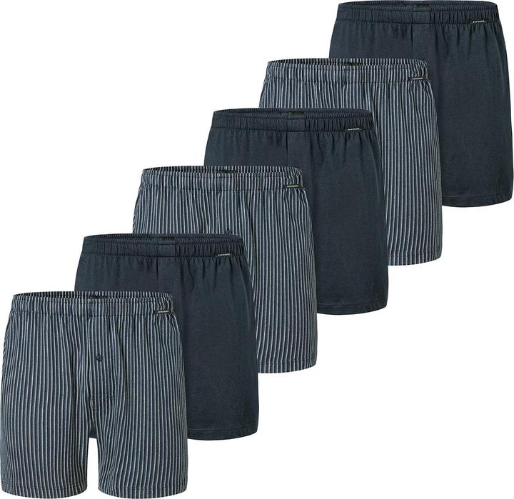 Actual product image Schiesser 6-pack single jersey boxer shorts (4, S, pack of 6)