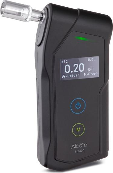 Actual product image AlcoTrx PRO100 breathalyser - Alcohol tester