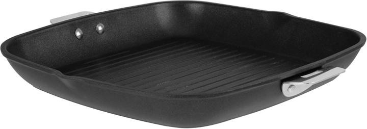 Immagine prodotto Cristel Padella per grigliate Cookway 28 x 28 cm (28 cm, Padella grill, Alluminio)