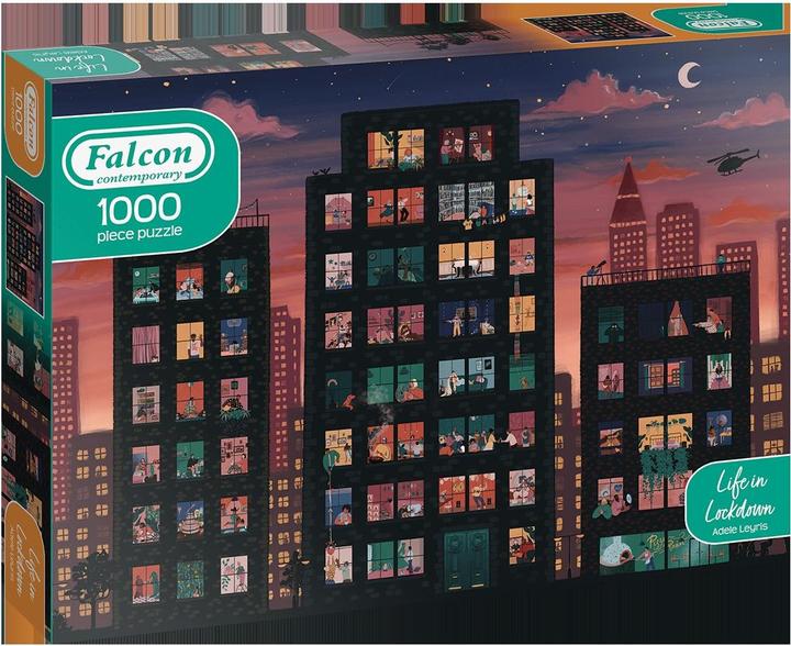 Actual product image Jumbo 11357 - Contemporary Life in Lockdown, jigsaw puzzle, 1000 pieces (1000 pieces)