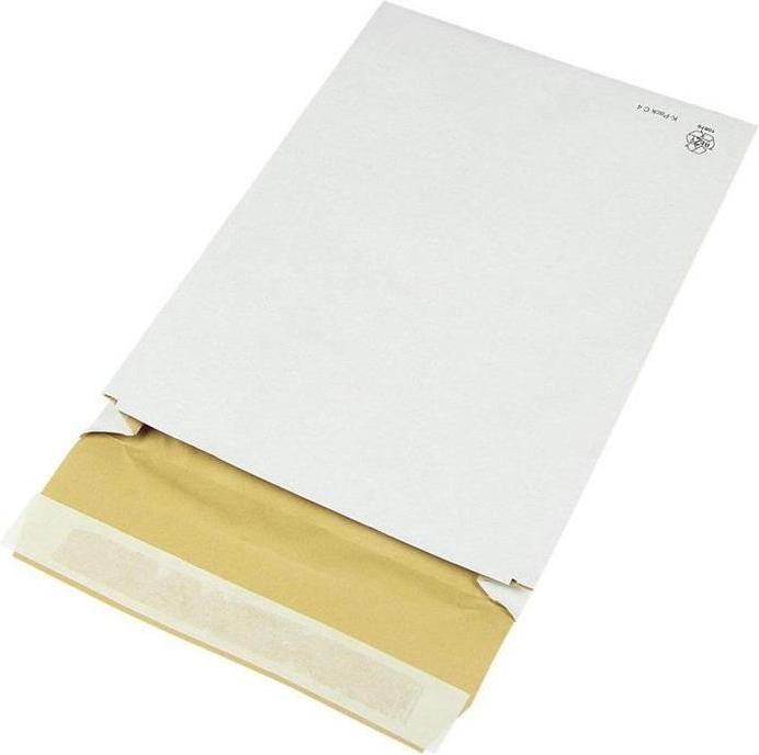 Image du produit Transpak Enveloppe matelassée K-Pack dimensions 229x324mm soufflet 50mm C4 bandes adhésives blanches L324xBmm (100 x)