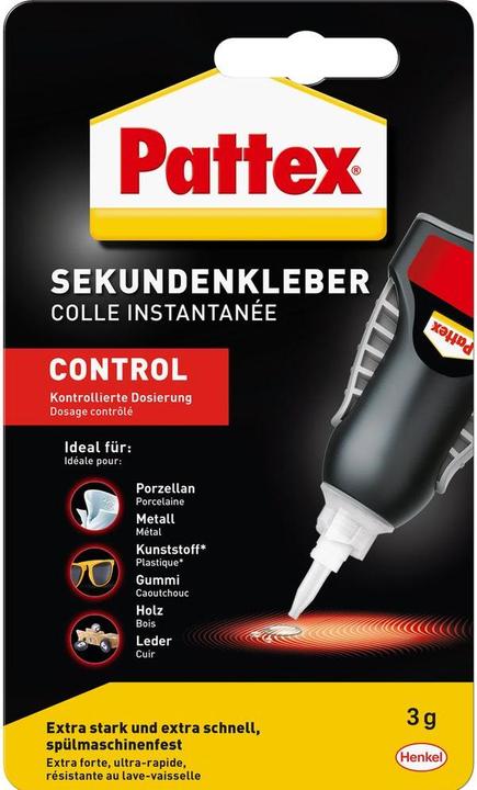 Produktbild Pattex Sekundenkleber Flüssig Matic (3 g, 3.10 ml)