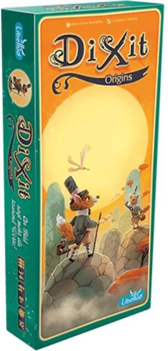 Asmodée Dixit 4 Origins (Englisch, Italienisch, Deutsch)
