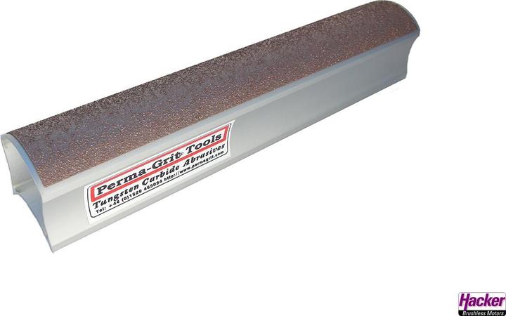 Actual product image Perma-Grit Parma Grit sanding block semicircular 280mm coarse (180)