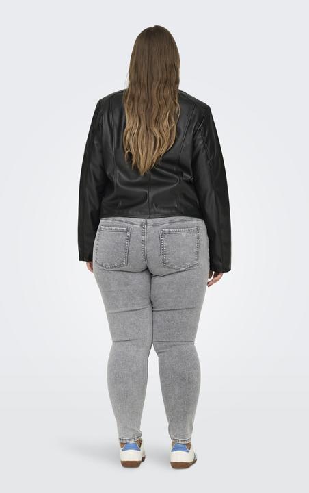 Produktbild Only Bandkragen Curve Jacke Kunstlederjacke (46)