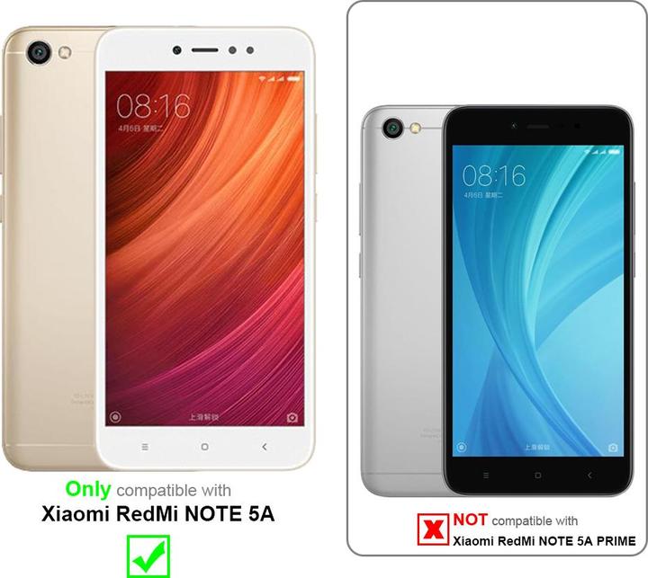 Productafbeelding Cadorabo Boek Jeans Optiek Cover (Xiaomi Redmi Note 5A)