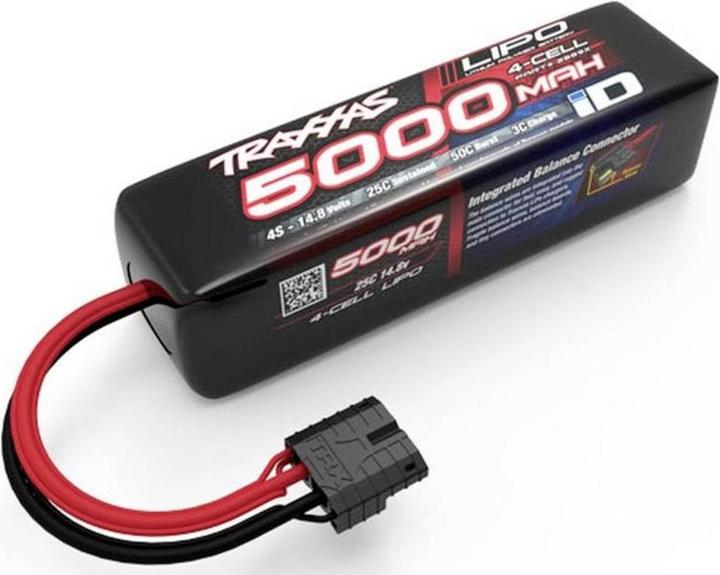 Produktbild Traxxas Modellbau Akkupack (LiPo) 14.8 V 5000 mAh Zellen Zahl: 4 25 C Box Hardcase iD (14.80 V, 5000 mAh)