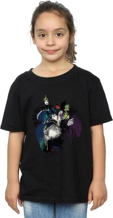 Produktbild Disney Villains Sketch TShirt Mädchen (152, 158)