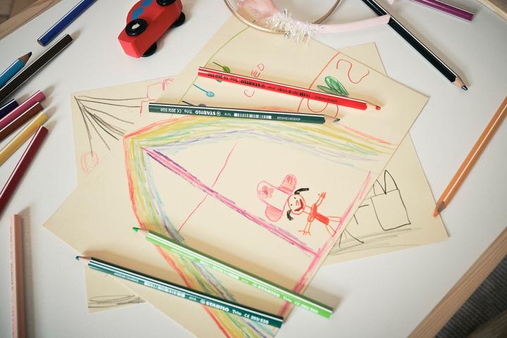 Actual product image STABILO Trio thick triangular crayon (Brown, 1 x)