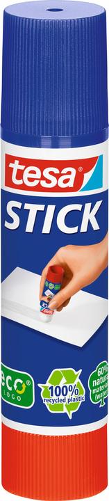 tesa ecoLogo glue stick, odourless glue stick for paper / cardboard