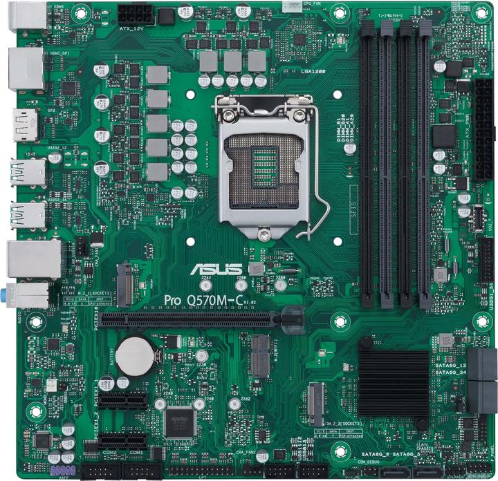 ASUS Pro Q570M-C/CSM (LGA 1200, Intel Q570, mATX)