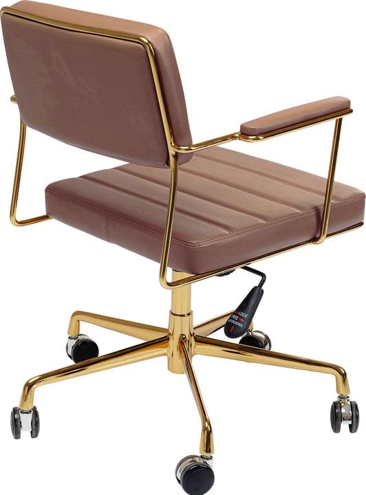 Actual product image Kare Design Office Chair Dottore Brown