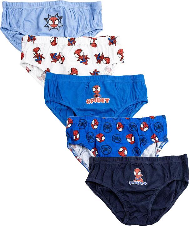 Disney Boy's Underwear Set 5 Pieces Spidey