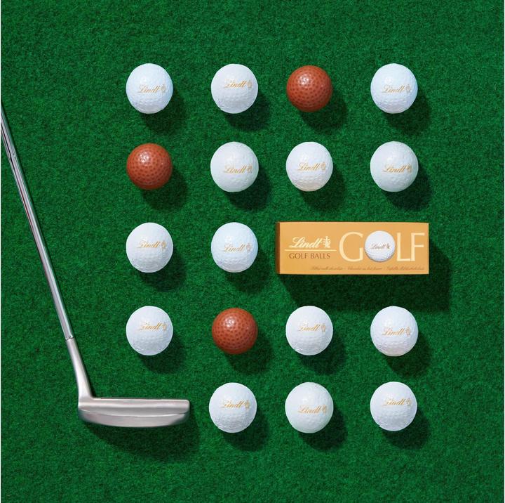 Produktbild Lindt Golfbälle Milch (120 g)