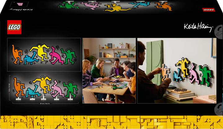 Produktbild LEGO Keith Haring – Tanzende Figuren (LEGO Art)