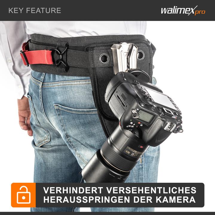 Actual product image Walimex pro camera hip belt with V-Dock Argus (Hip belt)