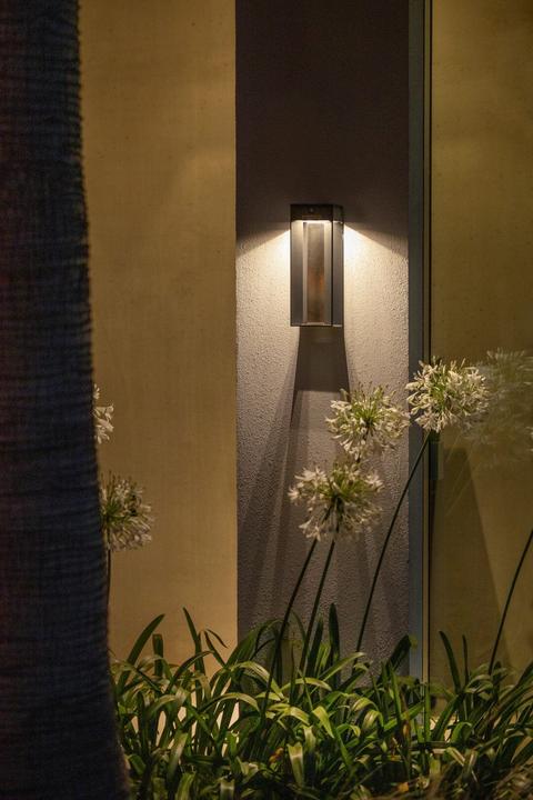 Actual product image Les Jardins Blade wall lamp Solar 500 lumens (500 lm, IP55)