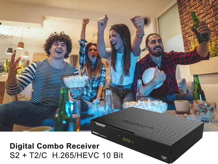 Produktbild Edision Piccollo S2+T2C (6 GB, DVB-S2, DVB-T2, DVB-C, CI-Schacht)