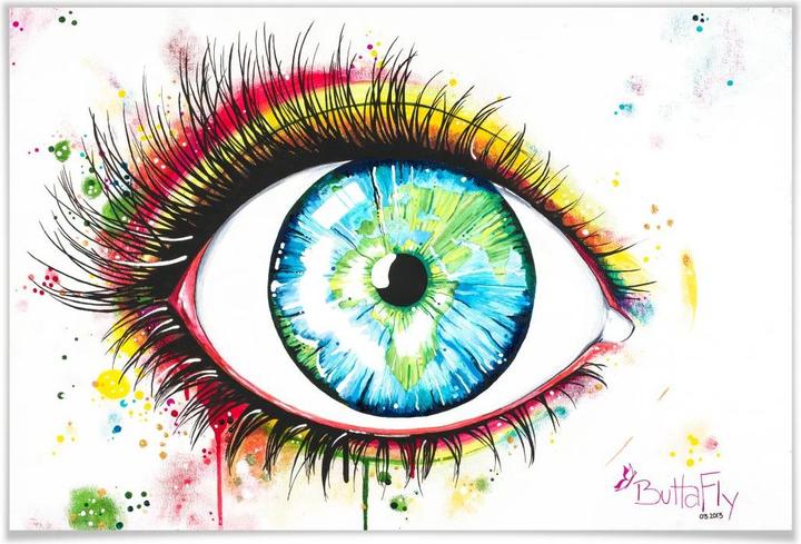 Immagine prodotto Trenddeko Buttafly - Oracle (100 x 70 cm)