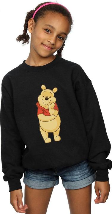 Actual product image Disney Girls Winnie The Pooh Cute Sweatshirt (140, 146)