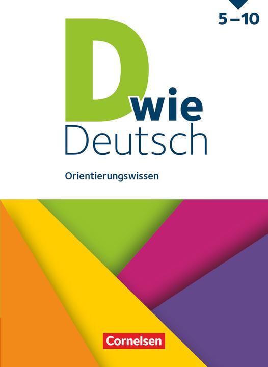 Produktbild D wie Deutsch - Das Sprach- und Lesebuch für alle - 5.-10. Schuljahr (Deutsch, Susanneua, Ahe, Kerstinvonder/Grünes, Sven/Lepke, 2024)