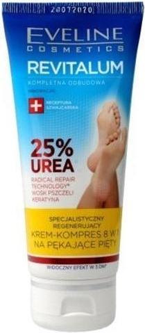 Eveline Revitallum complete restoration cream-compress 8in1 for cracking heels 100ml (Fussbad, 100 ml)