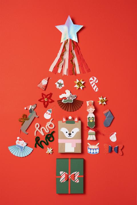 Image du produit Folia WOW Coffret de bricolage de Noël MERRY CRAFTMAS, 133 pièces