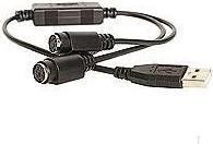 Produktbild StarTech USB To Ps2 Adapter (0.44 m, PS/2)
