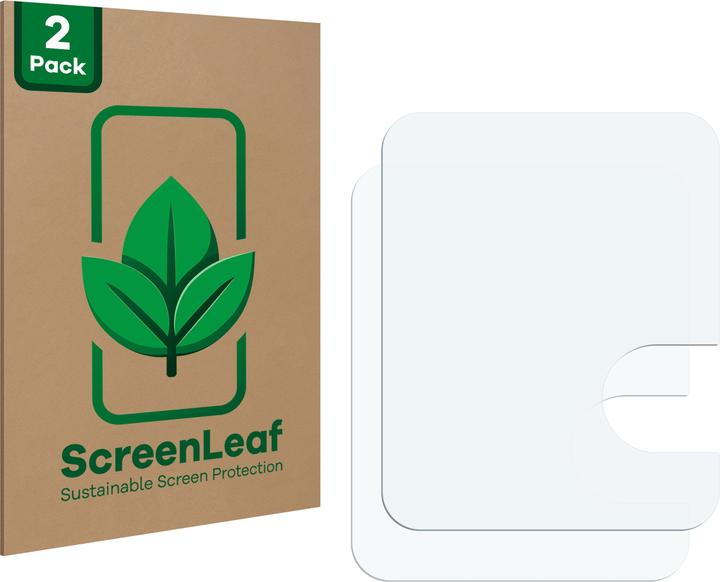 Actual product image ScreenLeaf Protective film sustainable screen protector screen protector film clear transparent (2 Piece, Motorola Edge 40 Pro)